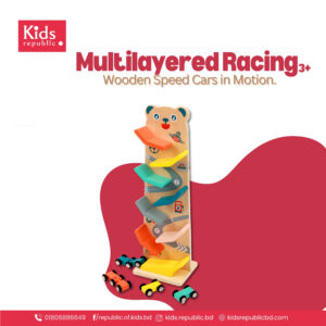 Wooden Ramp Racing- Wooden Educational Toy