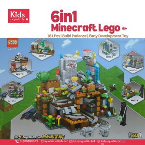 6in1 Minecraft Lego (6+)