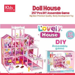 Family Doll House | Premium Quality | 247 DIY TOYS