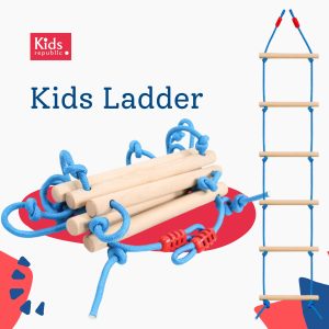 8-Foot Climbing Ladder for Kids | Safe Outdoor & Indoor Play Equipment