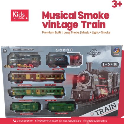 DIY Musical Smoke Vintage Train | 3+