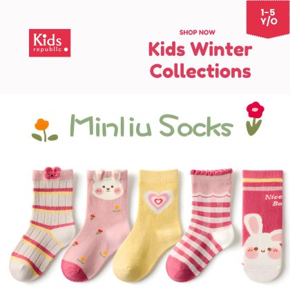 Best Baby Winter Socks BD – Soft, Warm & Anti-Slip | Kids Republic Bangladesh