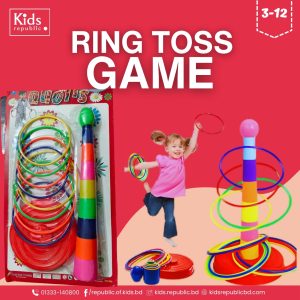 Educational & Fun Ring Toss Toy for Children | Bangladesh