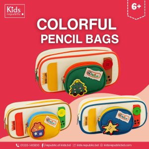 Stylish 2025 Pencil Case for Students –  Stationery Pouch Bag for Boys & Girls