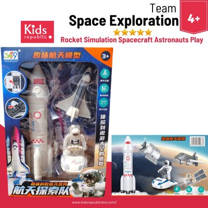 Space Exploration -Rocket Simulation Spacecraft Astronauts Play