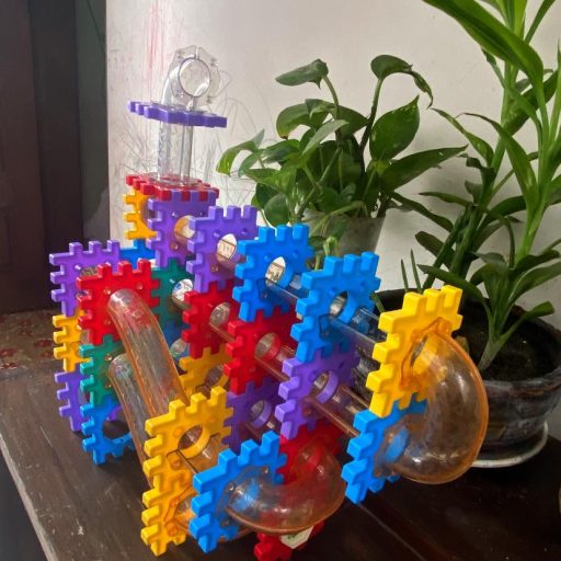 Premium Rolling Ball House Building Blocks-182 Pcs | Build Imagination ...
