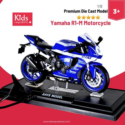 Yamaha R1-M Motorcycle -1:12 – Premium Die Cast Model For Kids & Collectors