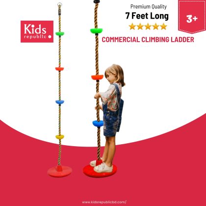 7-Foot Climbing ROPE for Kids | Safe Outdoor & Indoor Play Equipment