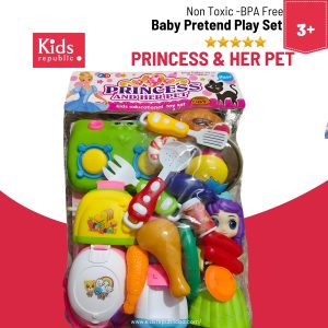 Baby Girls Pretend Play- Princess & Her Pet | 3+