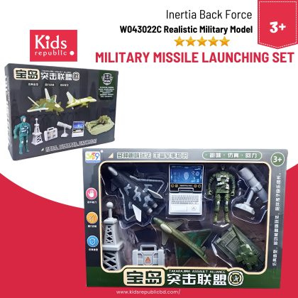 W043022C Realistic military model – Military missile Launching Set