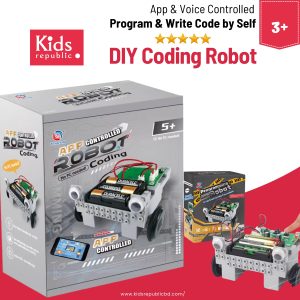 App Controlled Robot -Coding & Voice Command Mode - 6+