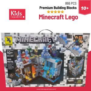 Minecraft Lego Puzzle Building Blocks  - 866 Pcs - Gift Toys BD