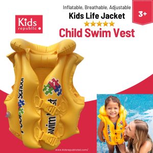 Kids Life Jacket Float swimming pool -Child Swim Vest