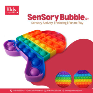 Silicon Made Push Pop Bubble