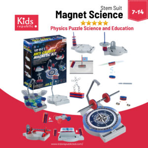 Magnet Science - 6+ Physics Puzzle Science and Education Cutting-Edge Suspended Toy Set Science Experiment