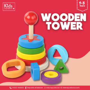 Montessori Wooden Tower |
