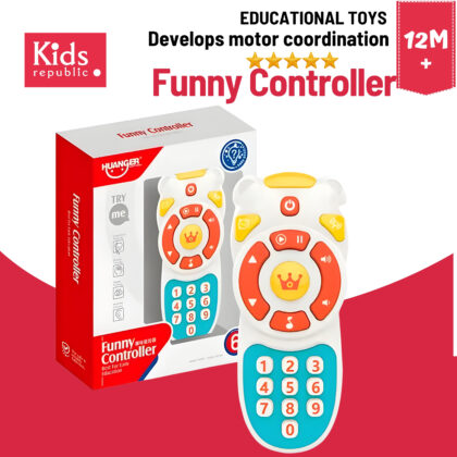 Funny Controller – Huanger Baby Sound And Light Funny Educational Remote Controller
