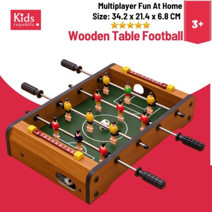 Football Soccer Tabletop Foosball Table For Adults And Kids Portable Mini Size Foosball Soccer Tabletops Kids Family Play Sports Fun