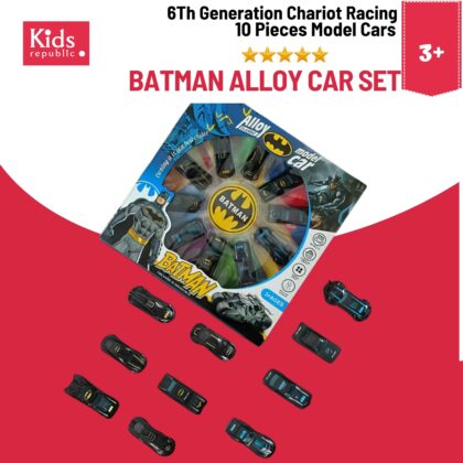 BATMAN ALLOY CAR SET -6Th Generation Chariot Racing