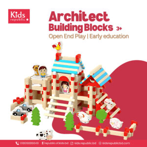 Architecture Building Blocks -Premium Wooden Puzzle Building Toys
