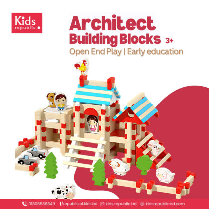Architecture Building Blocks -Premium Wooden Puzzle Building Toys