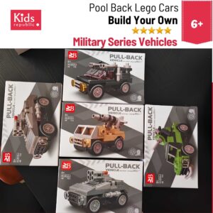 Military Series Car Lego Puzzle Building Blocks -