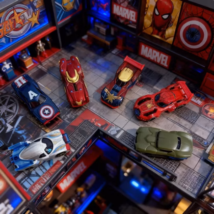 Marvel Avengers Alloy Racing Car Iron Man Sports Car – 6 Premium Cars