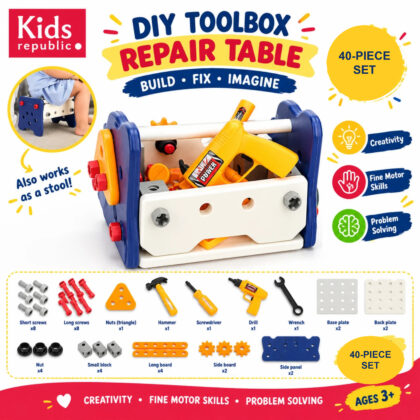 DIY Tool Box & Repair Tools Set – Premium Montessori Toys for Kids in Bangladesh